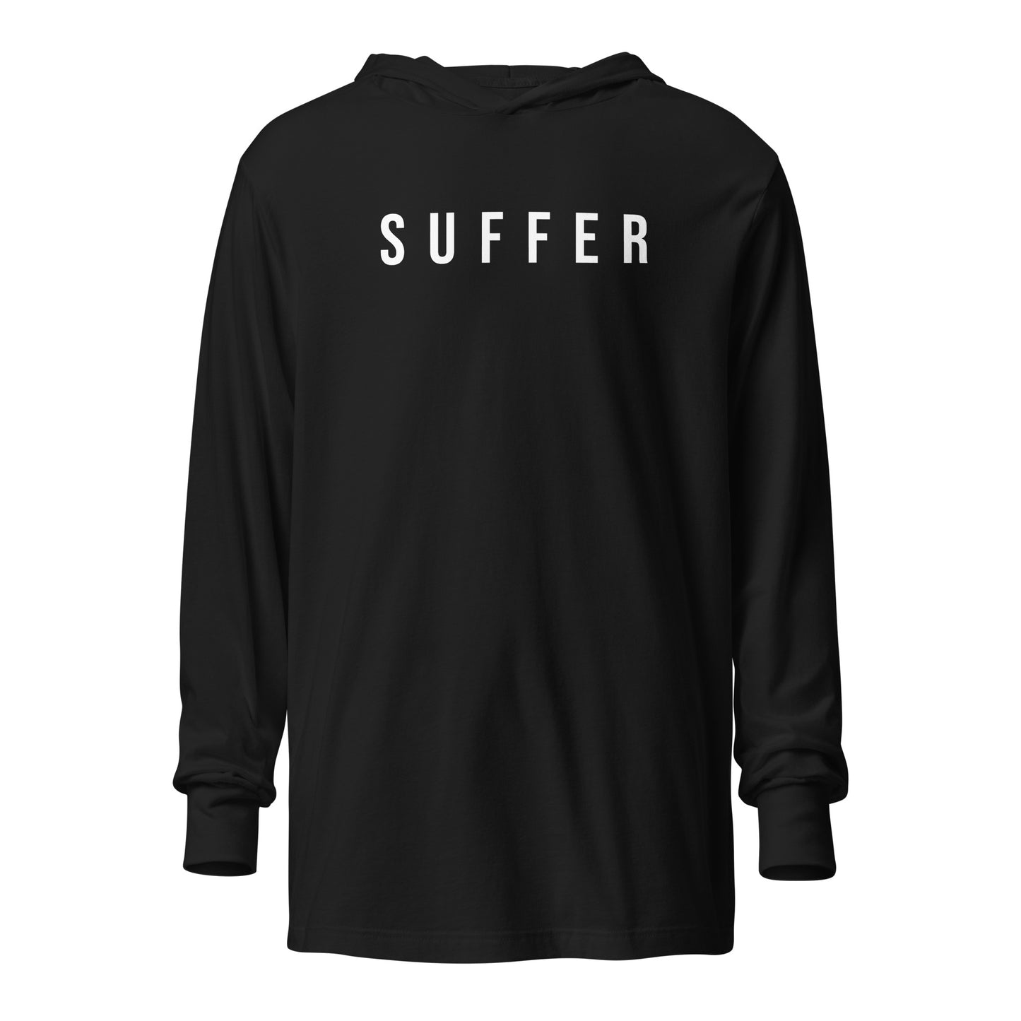 S U F F E R Hooded Long-Sleeve Tee