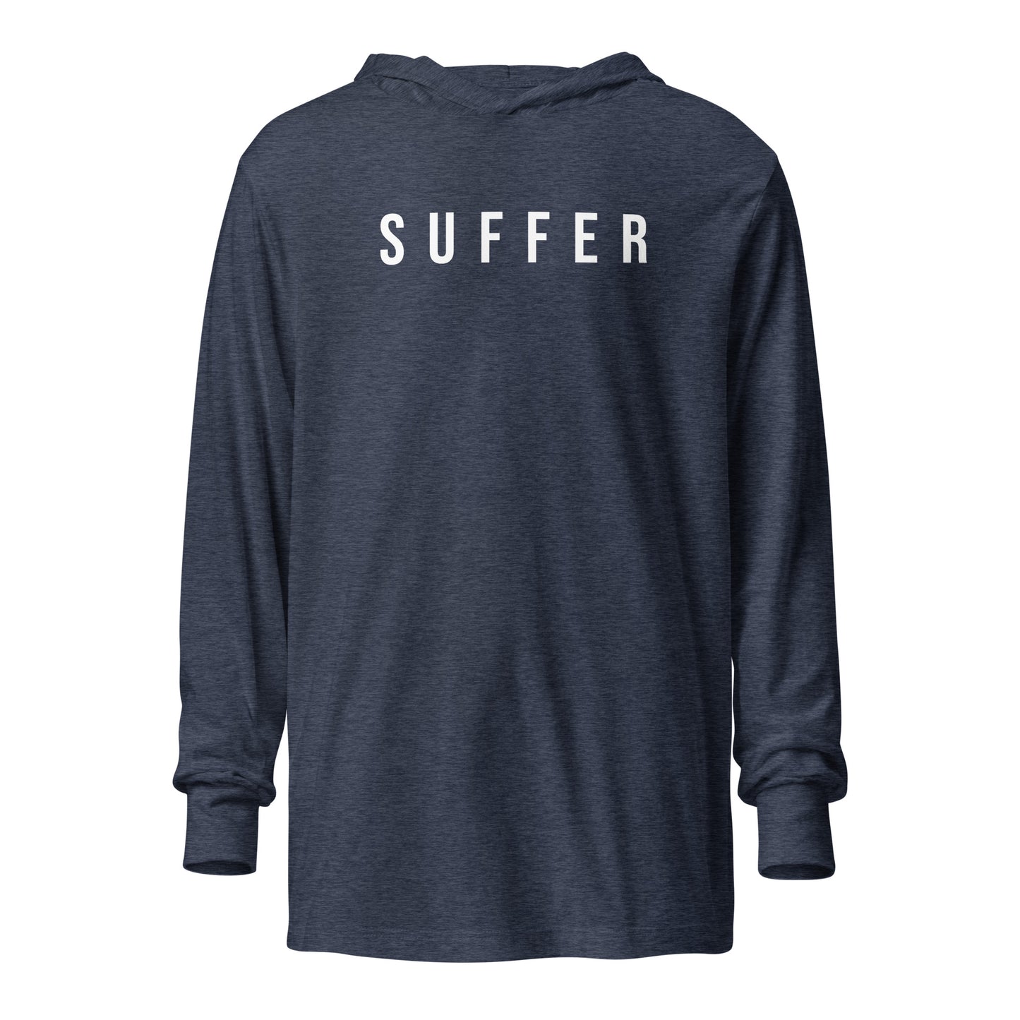 S U F F E R Hooded Long-Sleeve Tee