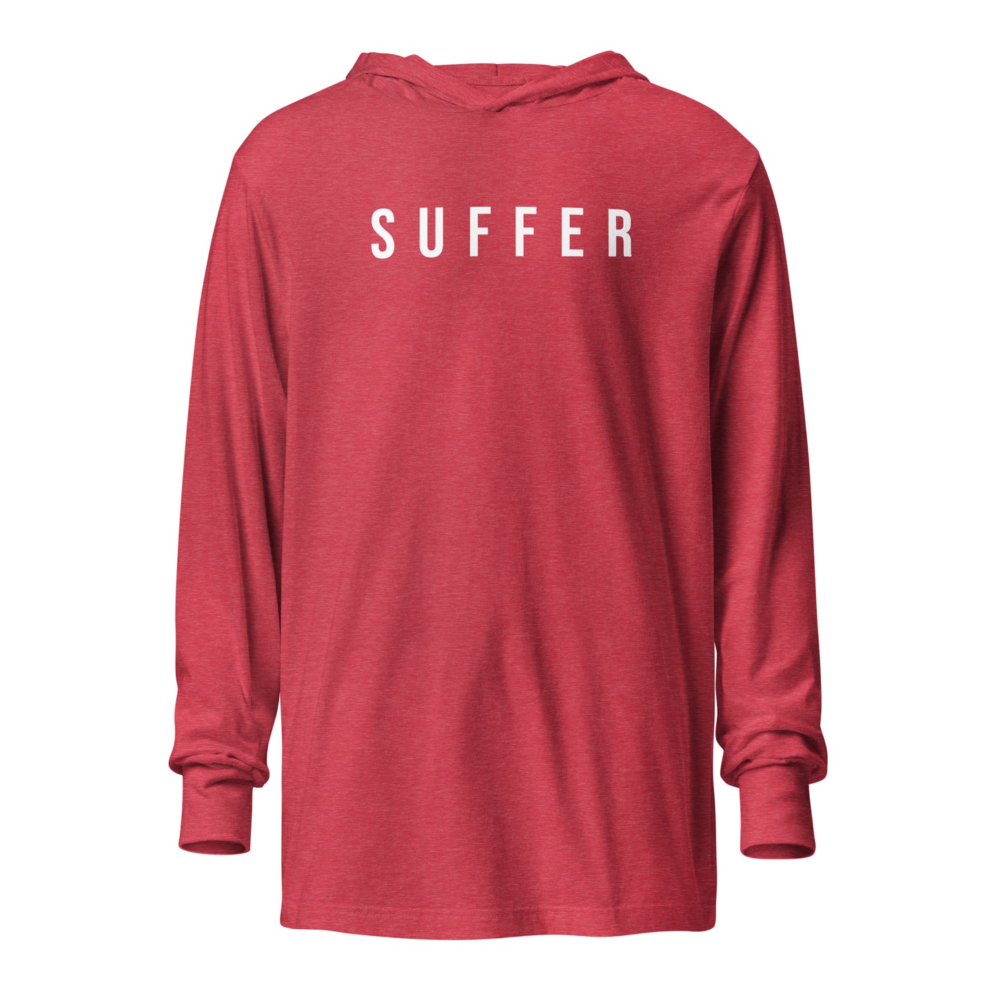 S U F F E R Hooded Long-Sleeve Tee