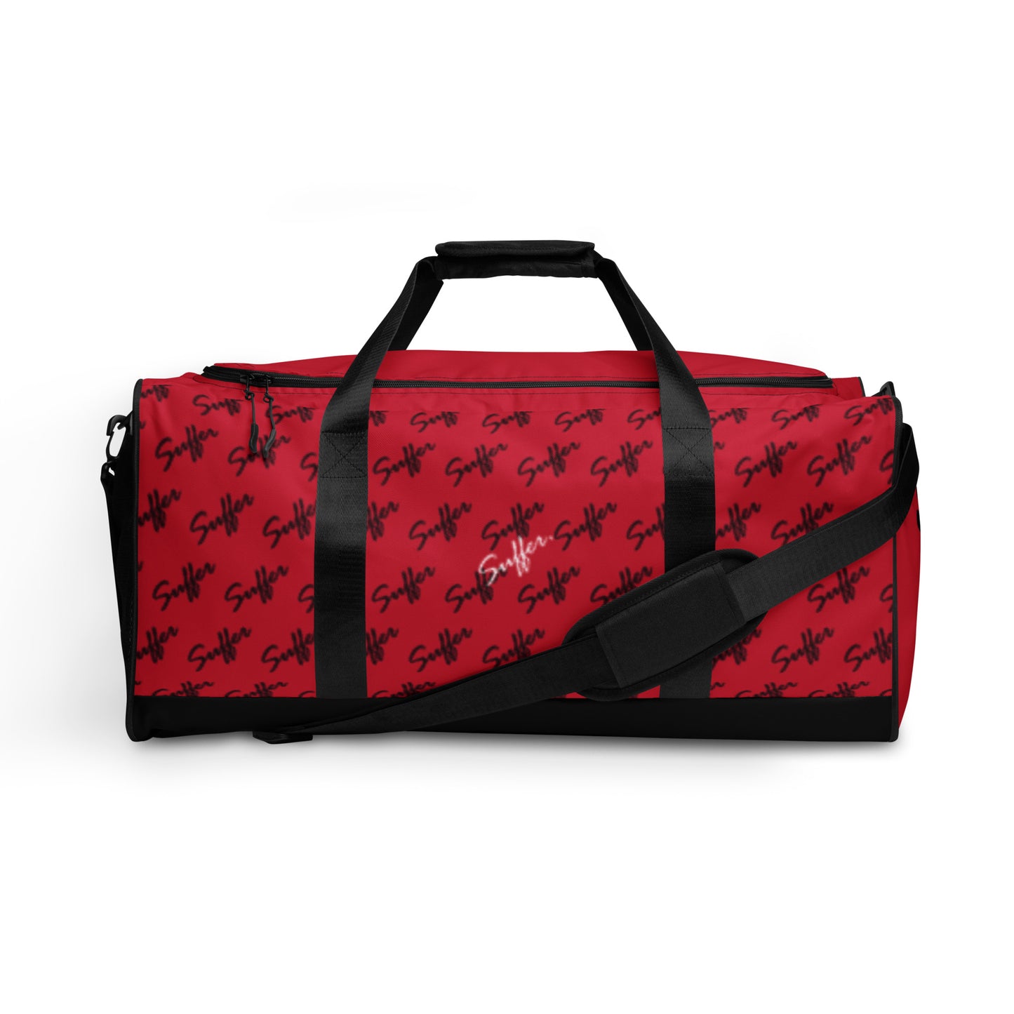 Red/Blk Suffer Sig Duffle Bag