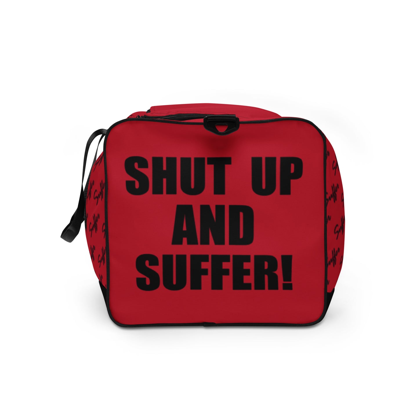 Red/Blk Suffer Sig Duffle Bag