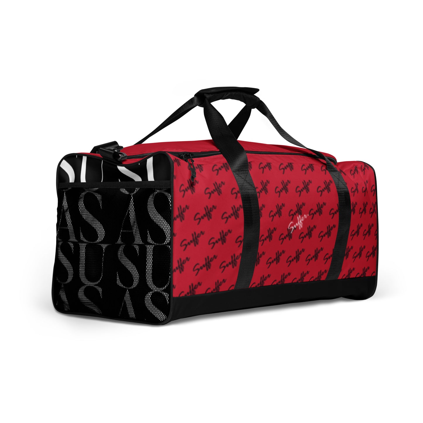 Red/Blk Suffer Sig Duffle Bag