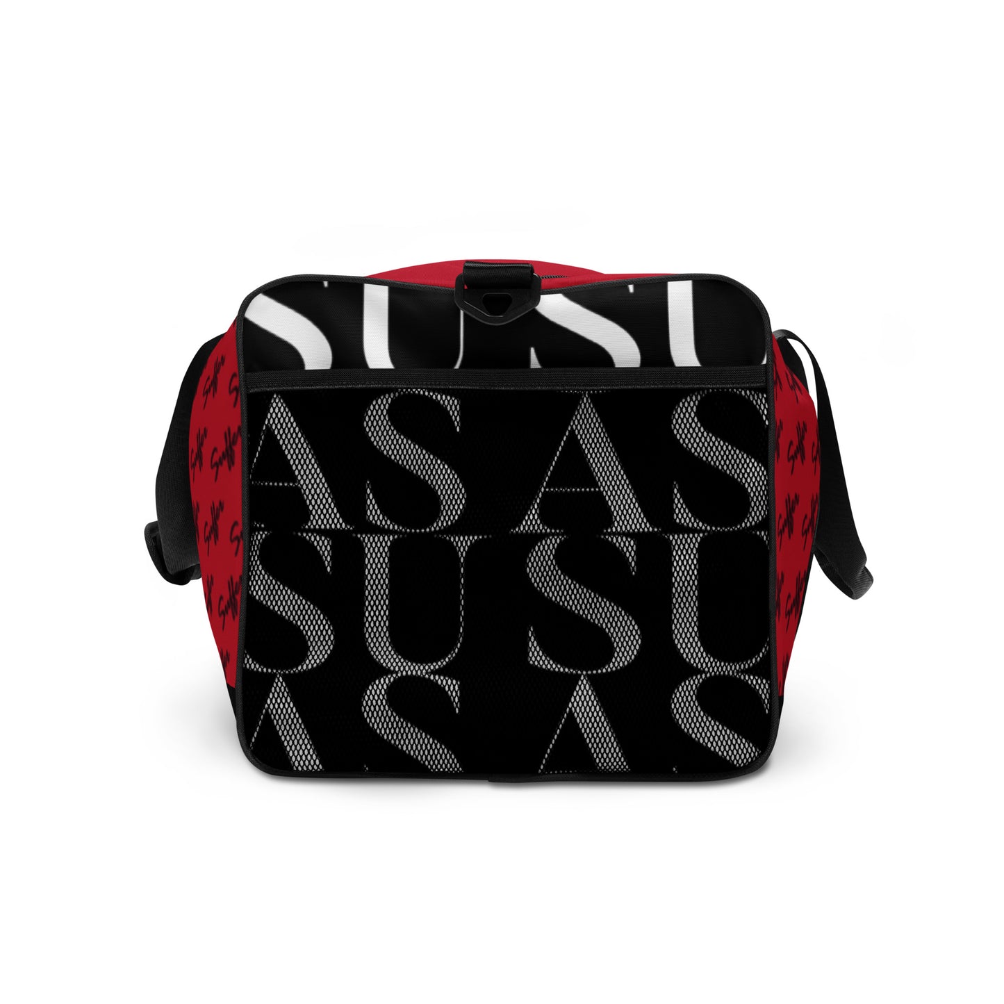 Red/Blk Suffer Sig Duffle Bag