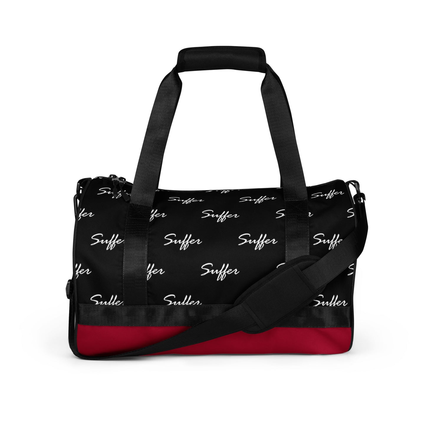 SUAS Stamp Blk Gym Bag