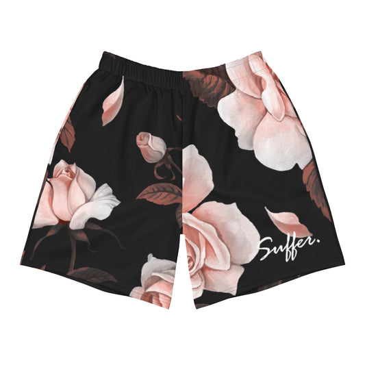 Pink Rose Athletic Shorts