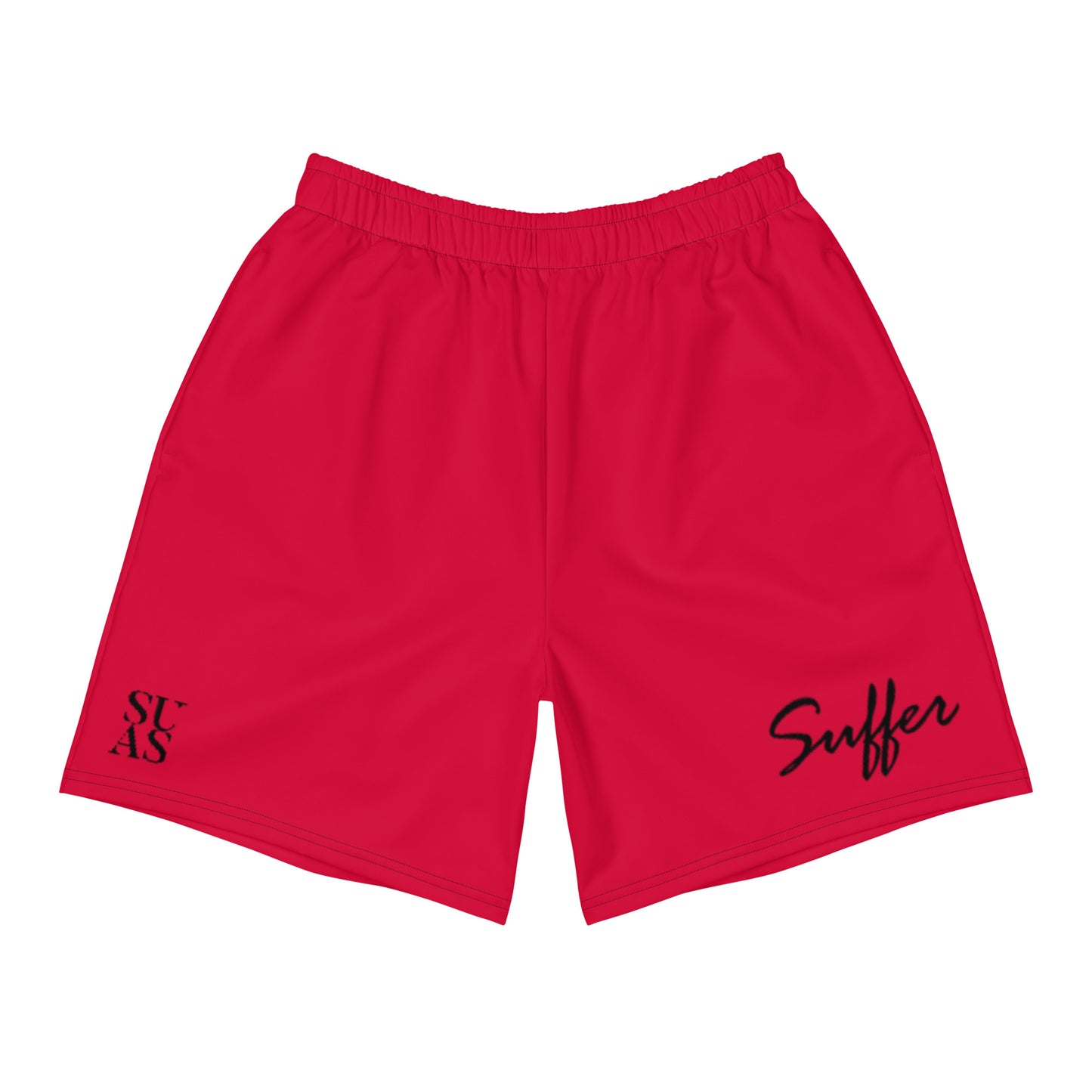 Red/Blk Suffer Sig Athletic Shorts