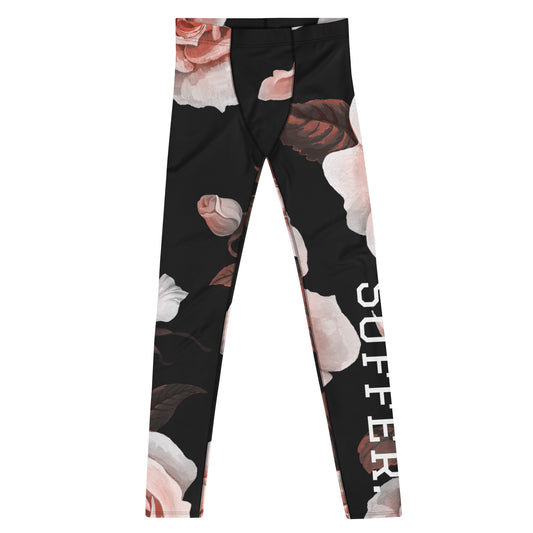 Pink Rose Men's Leggings