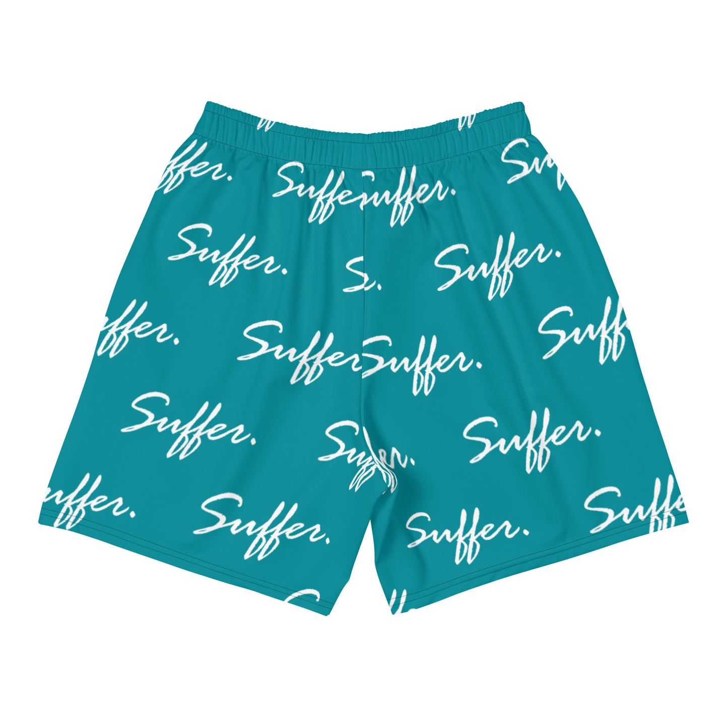 Teal Suffer SigPat Athletic Shorts