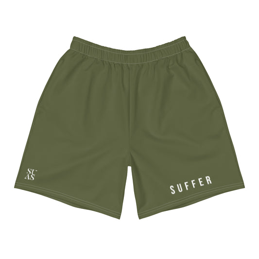 Olive S U F F E R Athletic Shorts