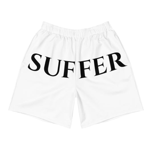 Wht/Blk Hip Suffer Athletic Shorts