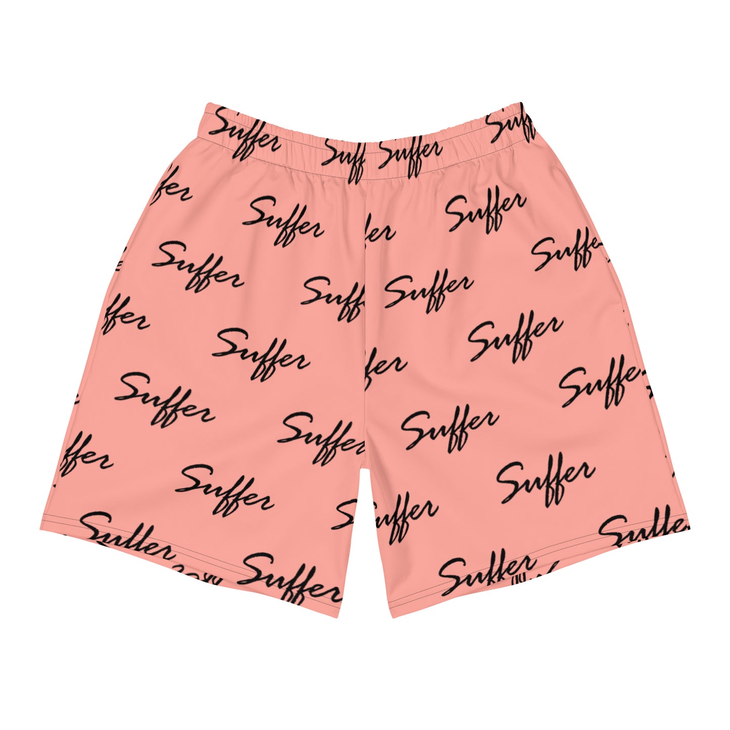 Dusty Rose/Blk Suffer SigPat Athletic Shorts