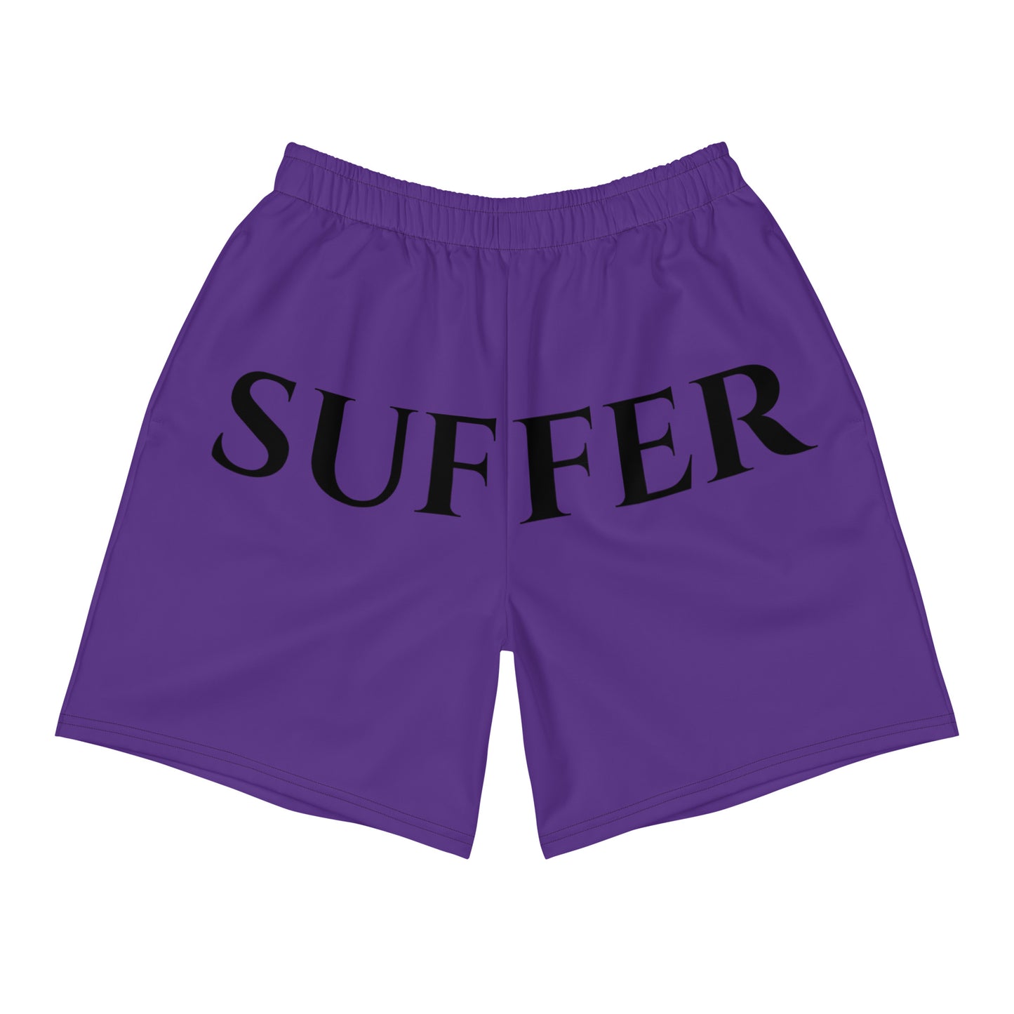 Purple/Blk Hip Suffer Athletic Shorts