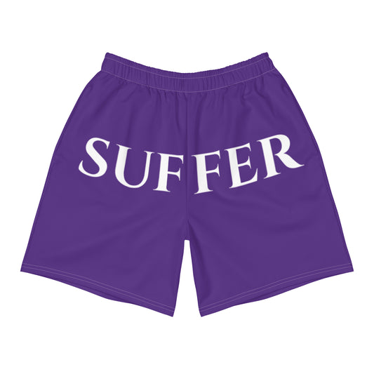 Purple Hip Suffer Athletic Shorts