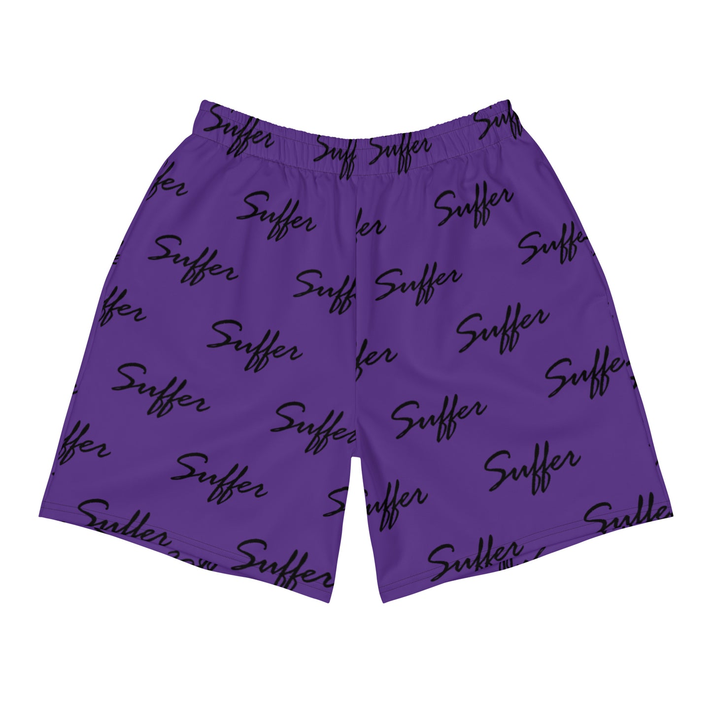 Purple/Blk SigPat Athletic Shorts