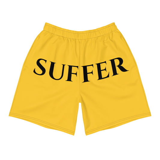 Yellow/Blk Hip Suffer Athletic Shorts