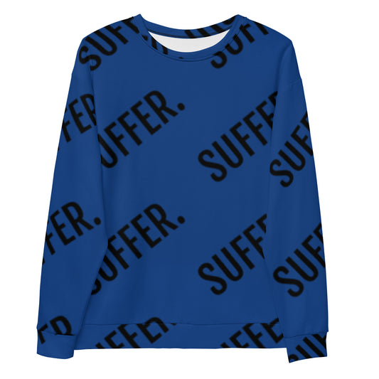 Royal SUFFER Pat Sweatshirt