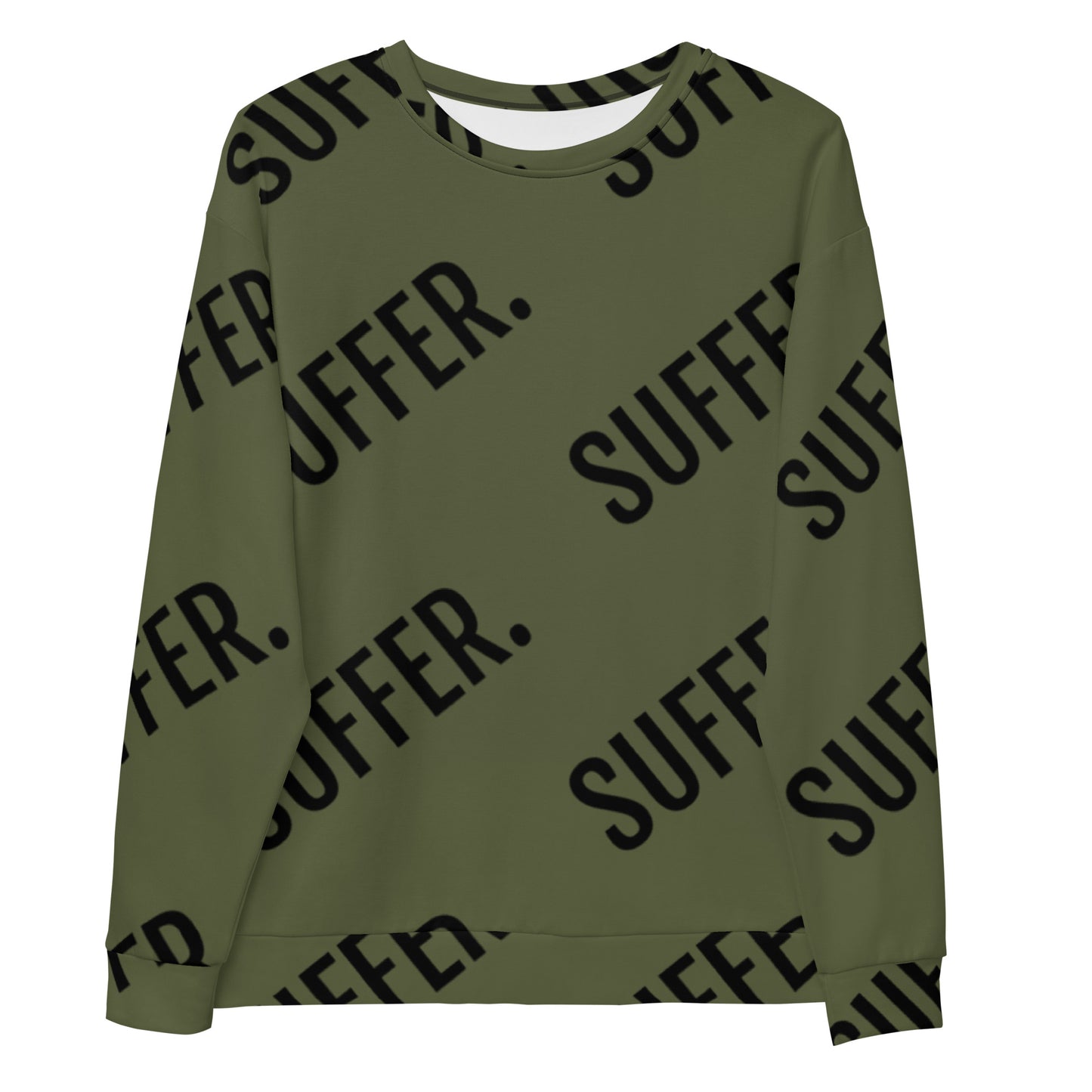 Olive SUFFER Pat Sweatshirt