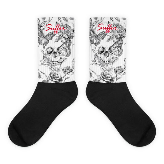 Skulls & Butterflies Socks