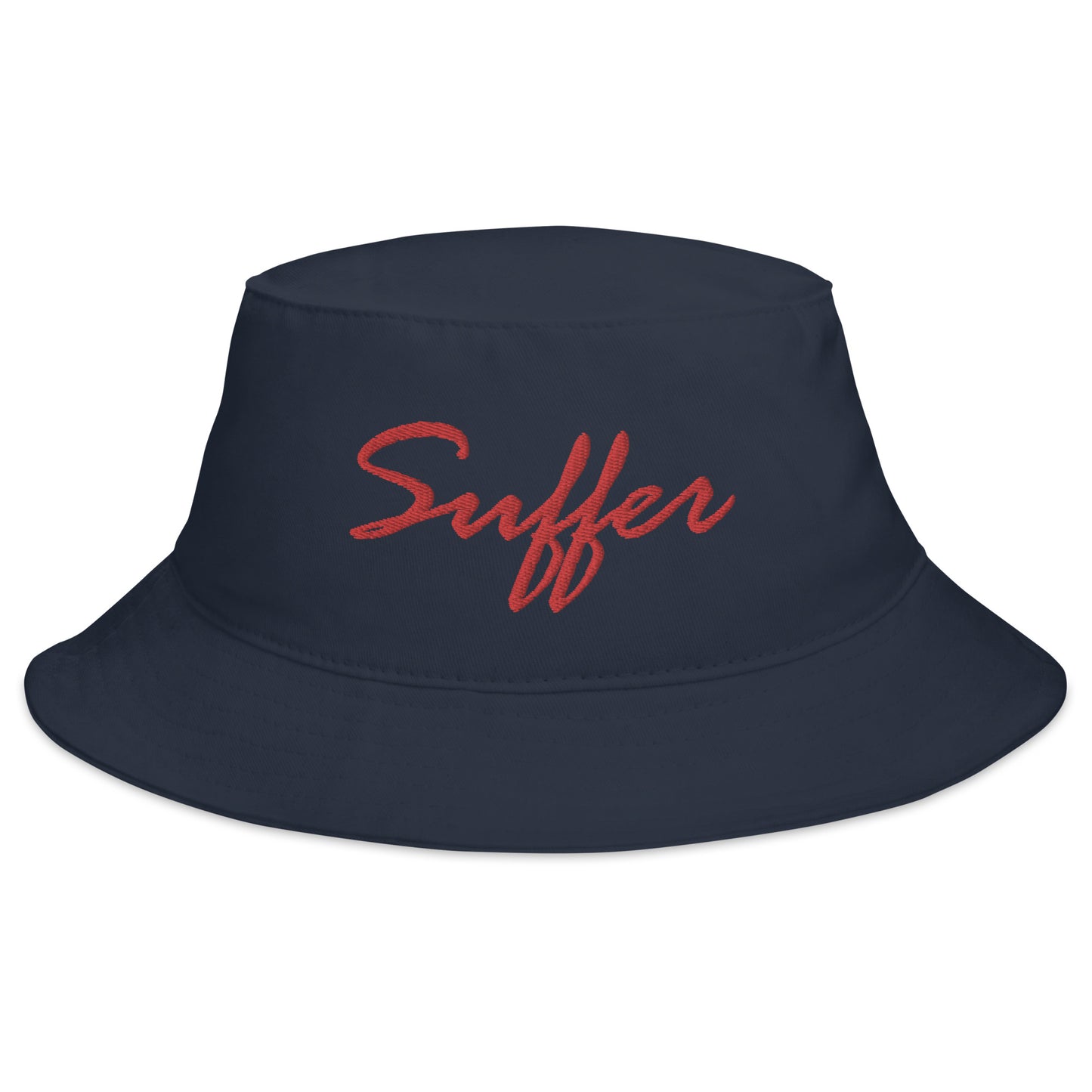 RED Suffer Sig Bucket Hat