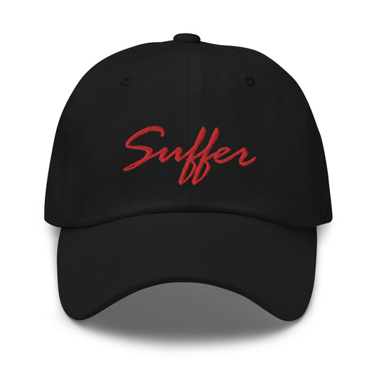 RED Suffer Sig Dad Hat