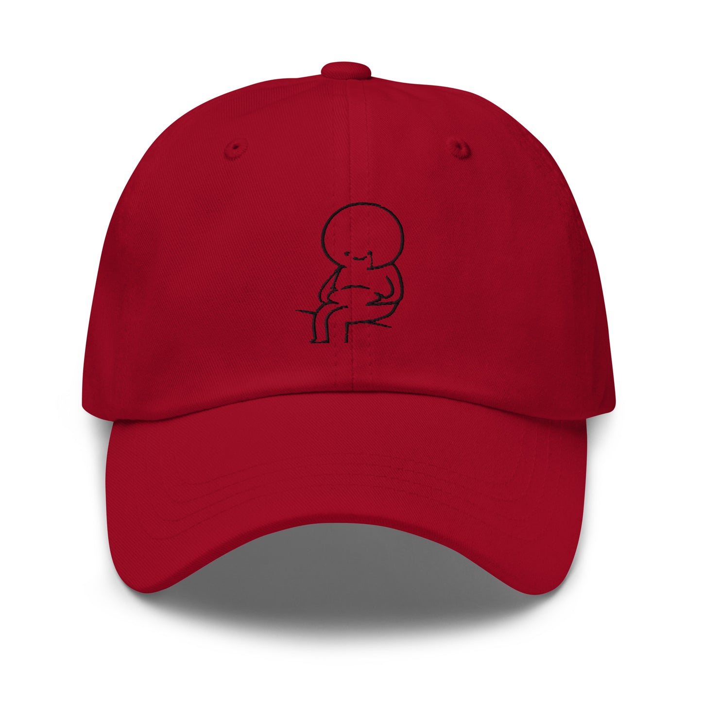 Blk Suffer Mascot Dad Hat