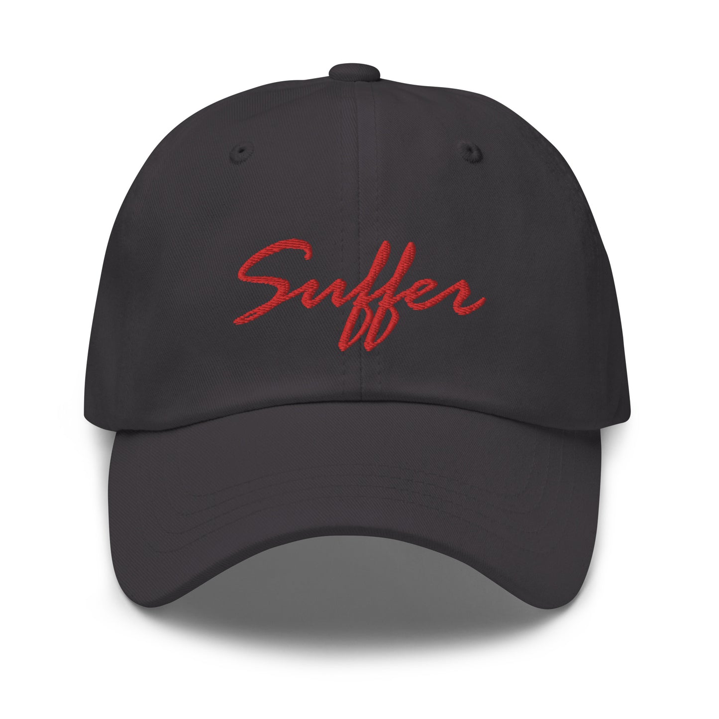 RED Suffer Sig Dad Hat