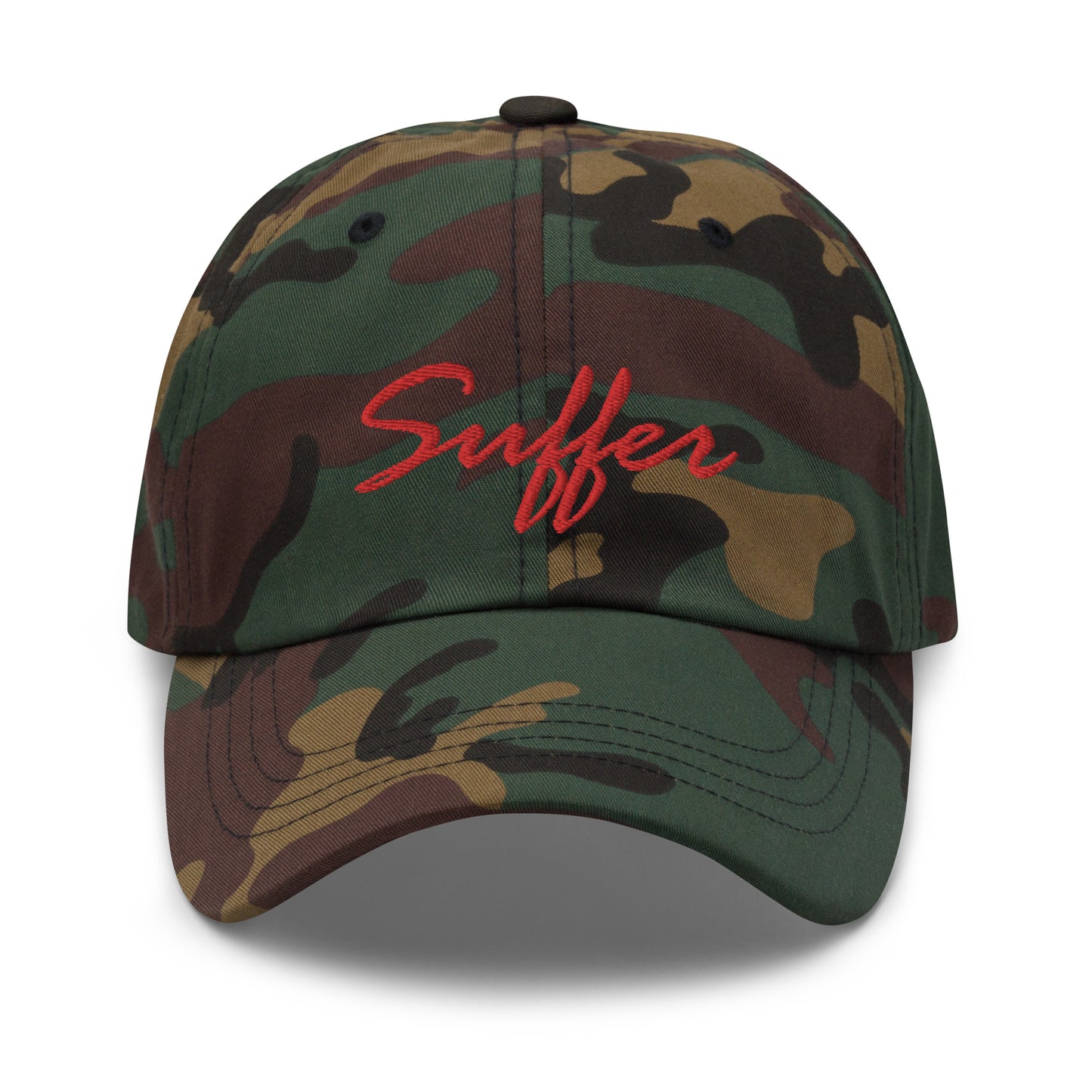 RED Suffer Sig Dad Hat