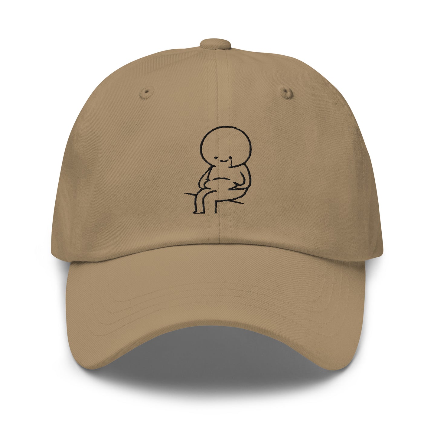 Blk Suffer Mascot Dad Hat