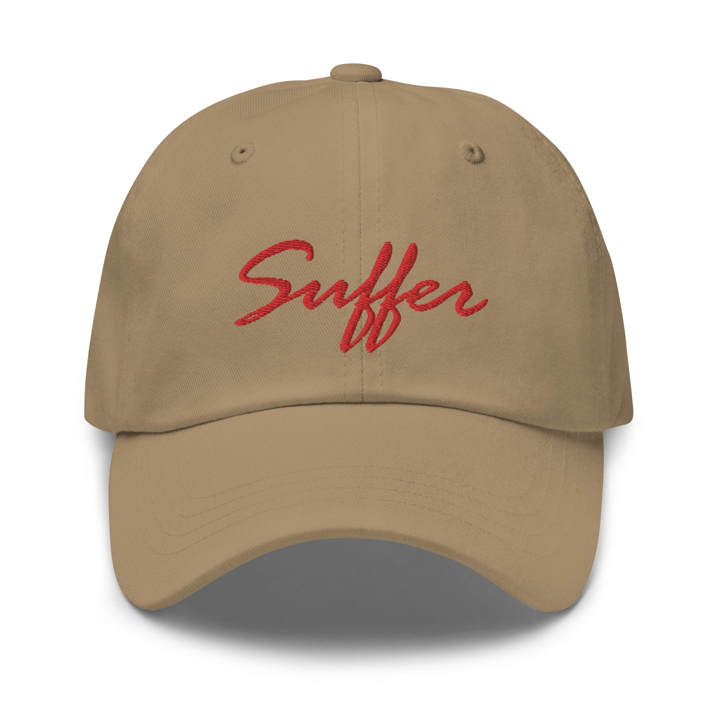 RED Suffer Sig Dad Hat