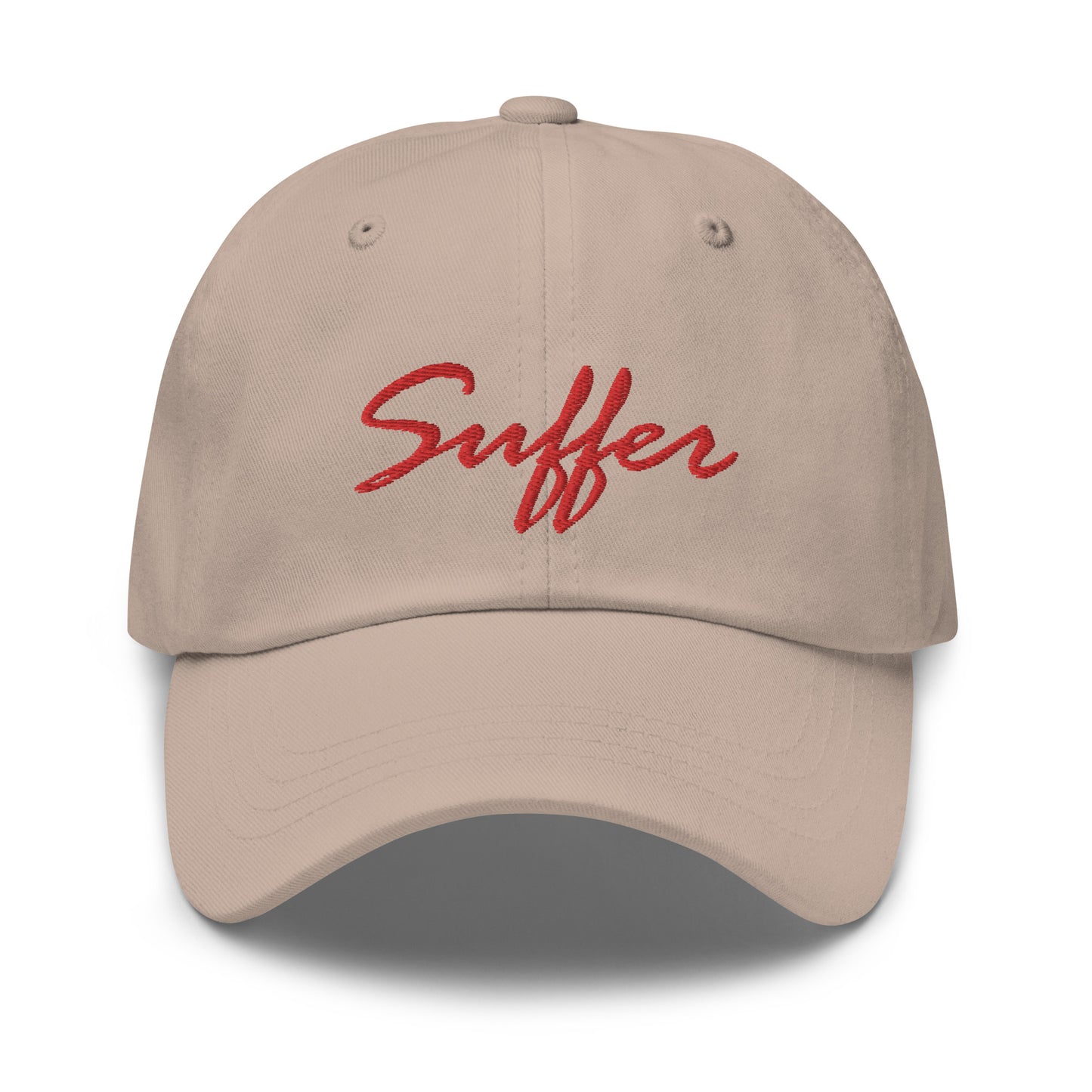 RED Suffer Sig Dad Hat