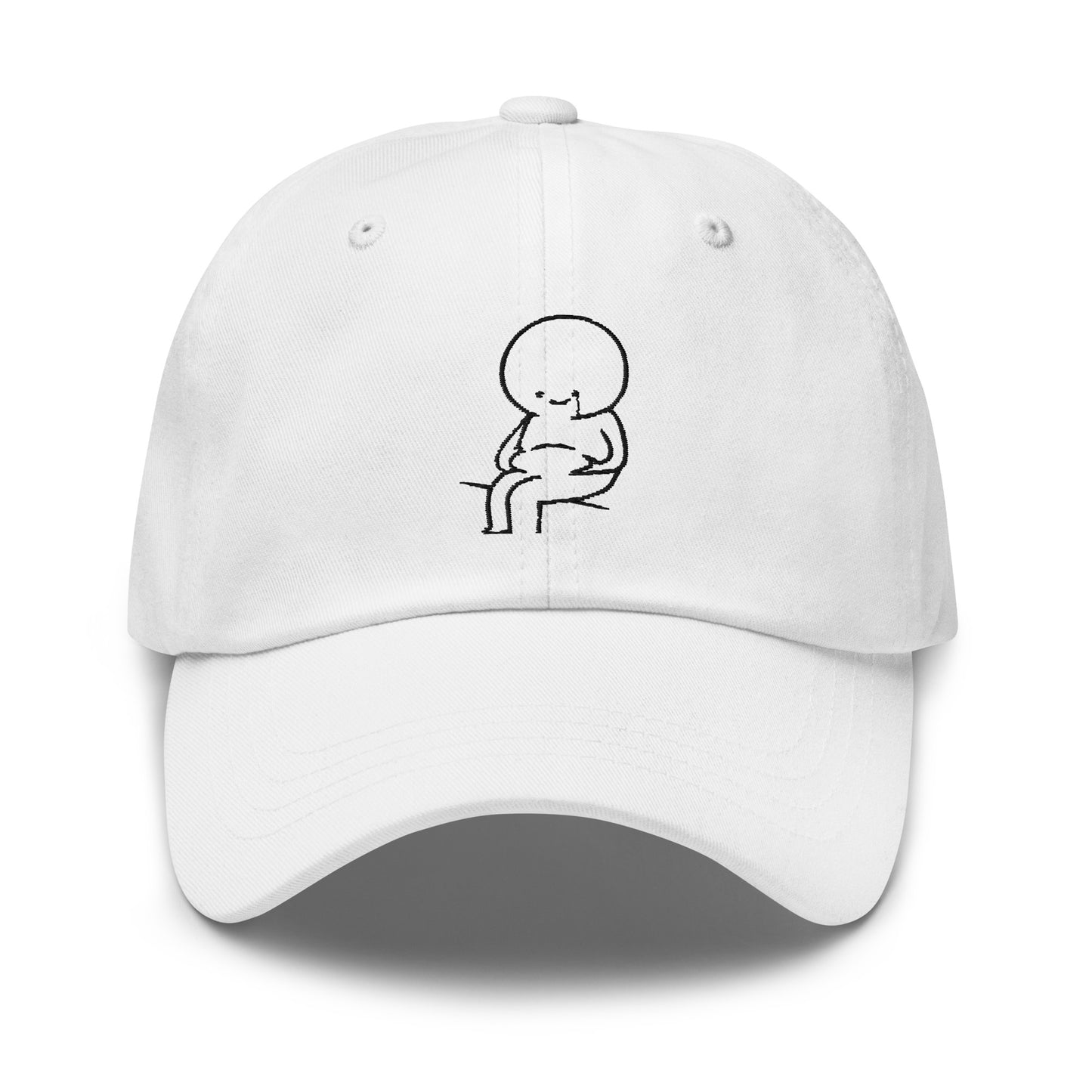 Blk Suffer Mascot Dad Hat