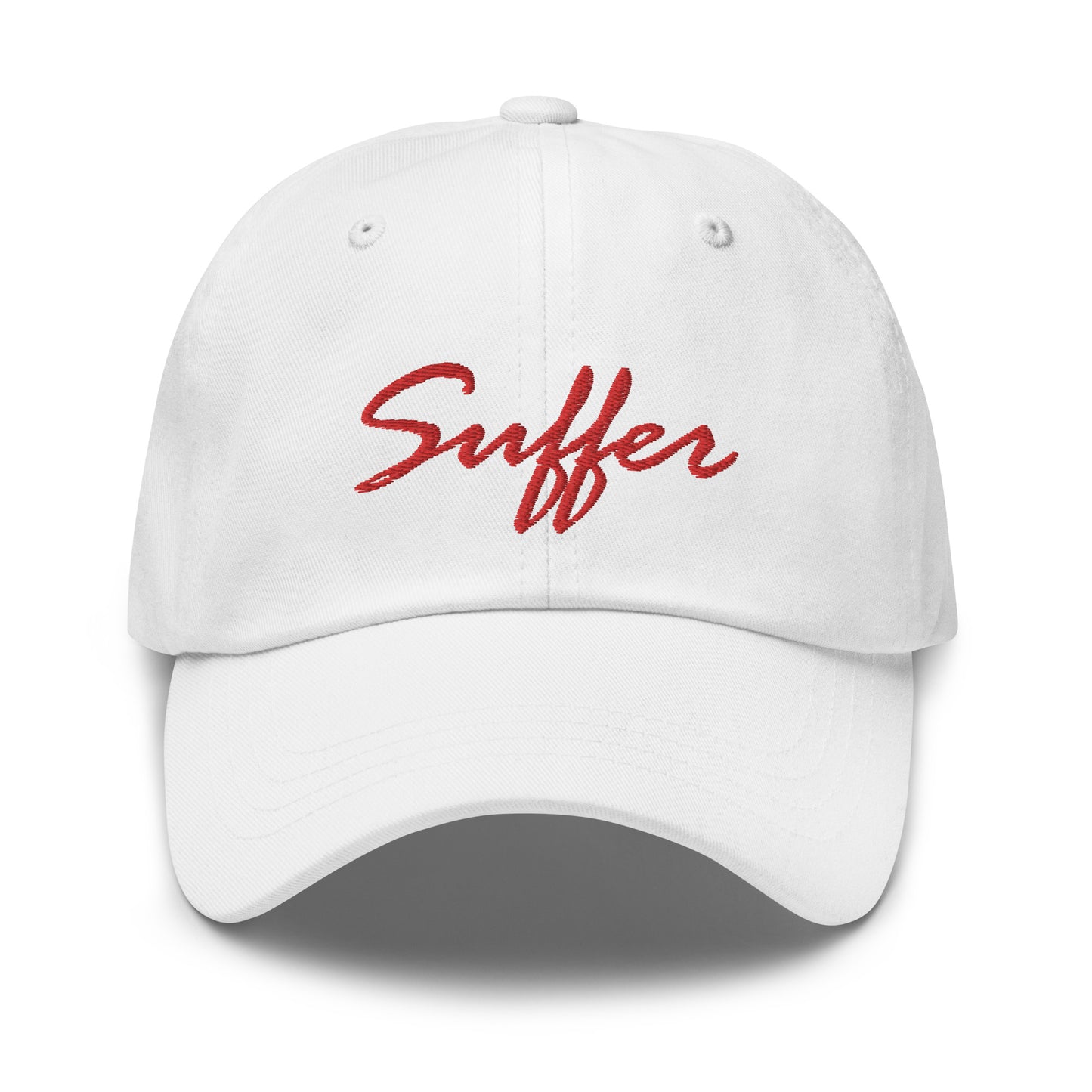 RED Suffer Sig Dad Hat