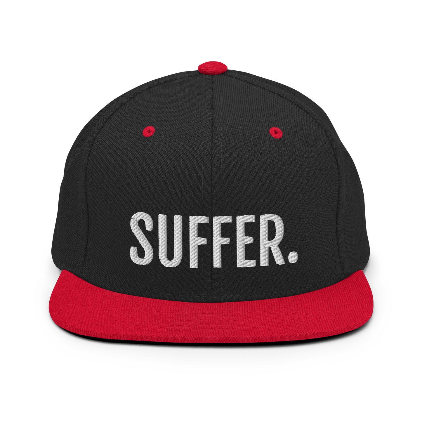 SUFFER. Snapback Hat