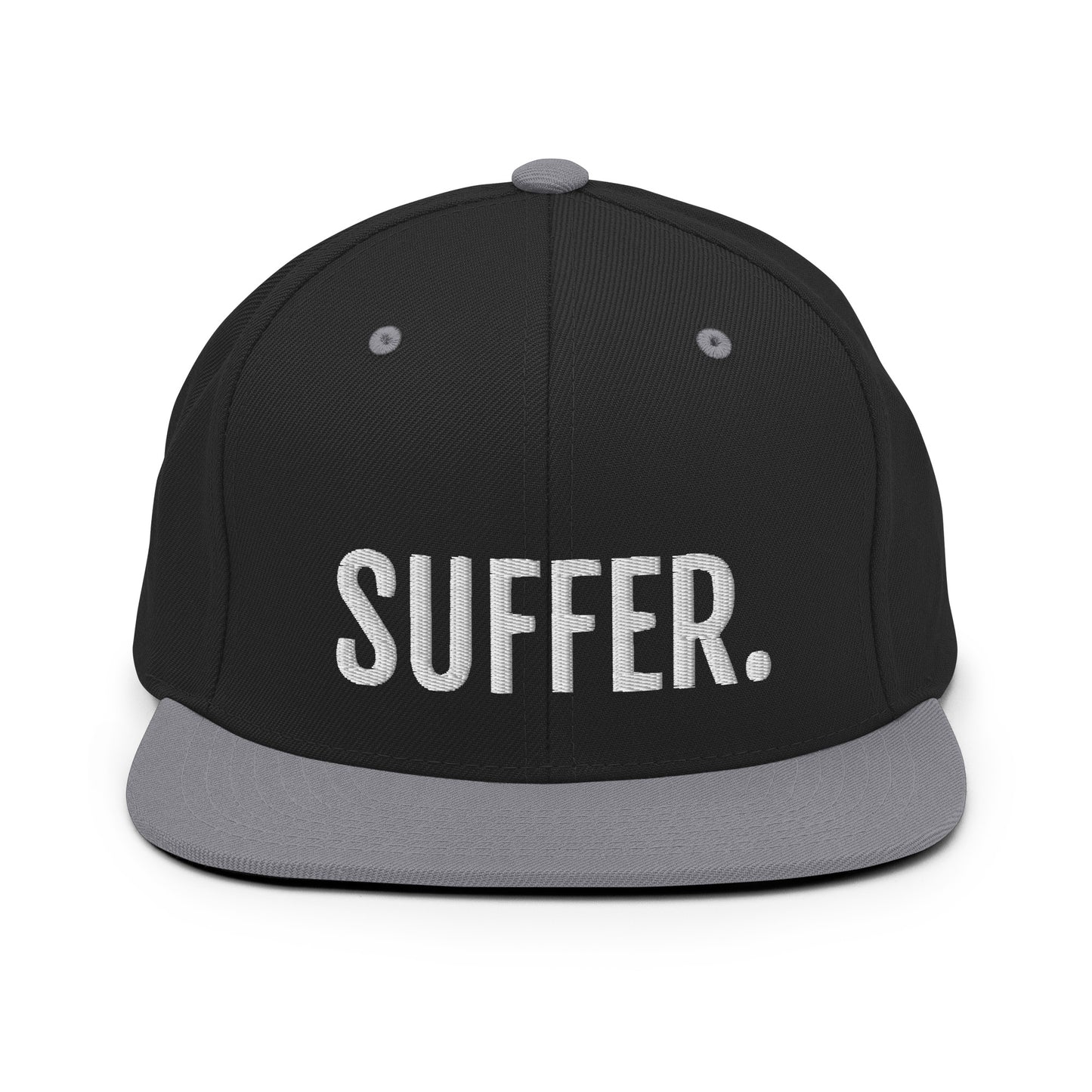 SUFFER. Snapback Hat