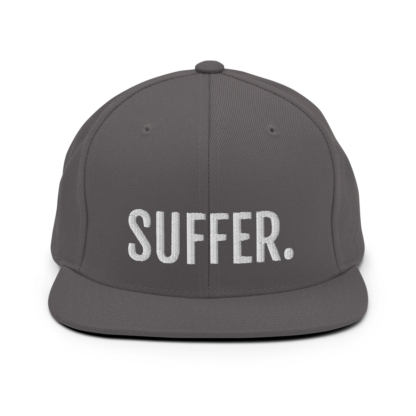 SUFFER. Snapback Hat