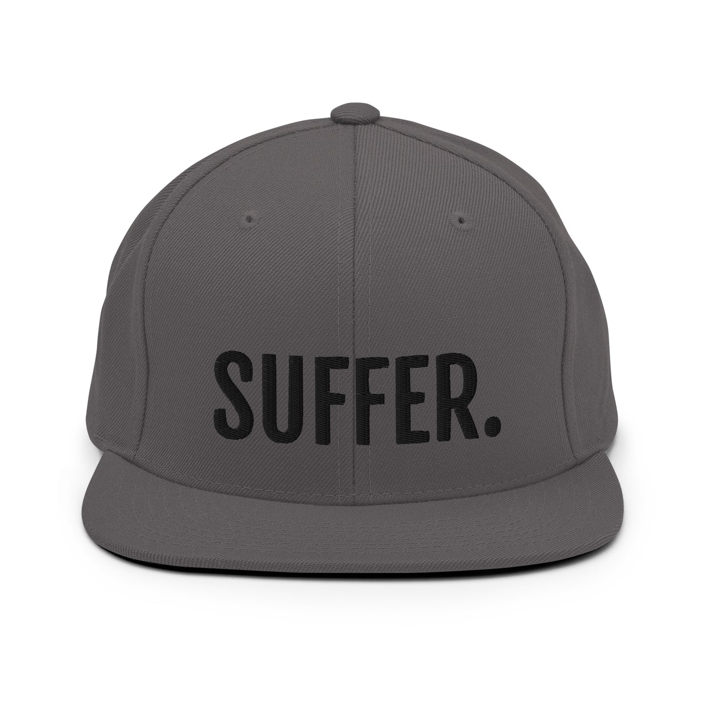 BLK SUFFER. Snapback Hat