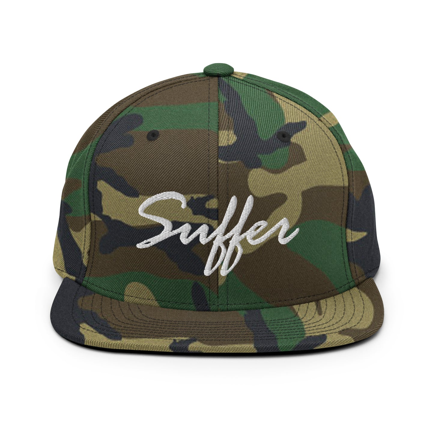 Suffer Signature Snapback Hat