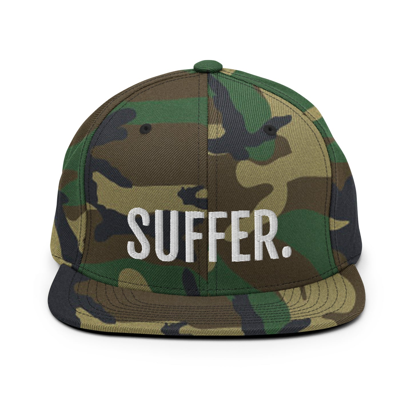 SUFFER. Snapback Hat