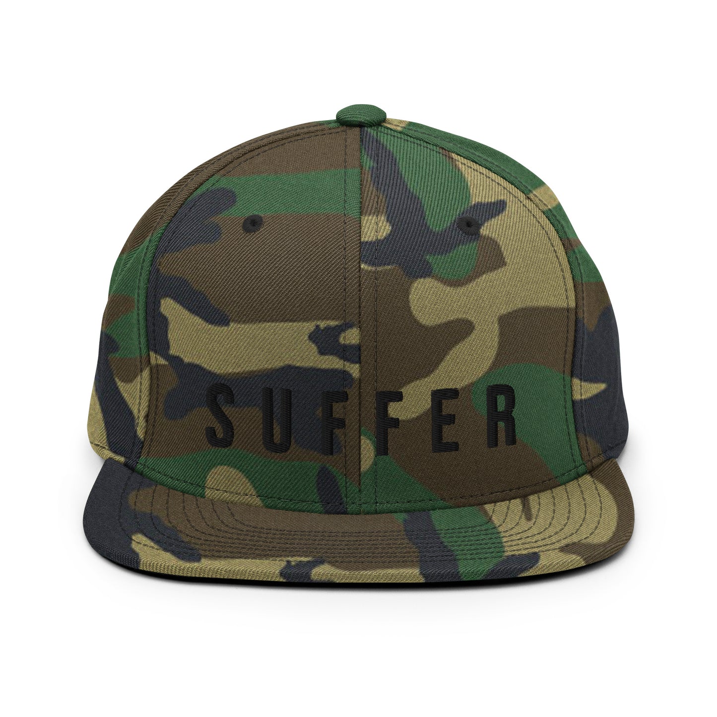 S U F F E R BLK Snapback Hat