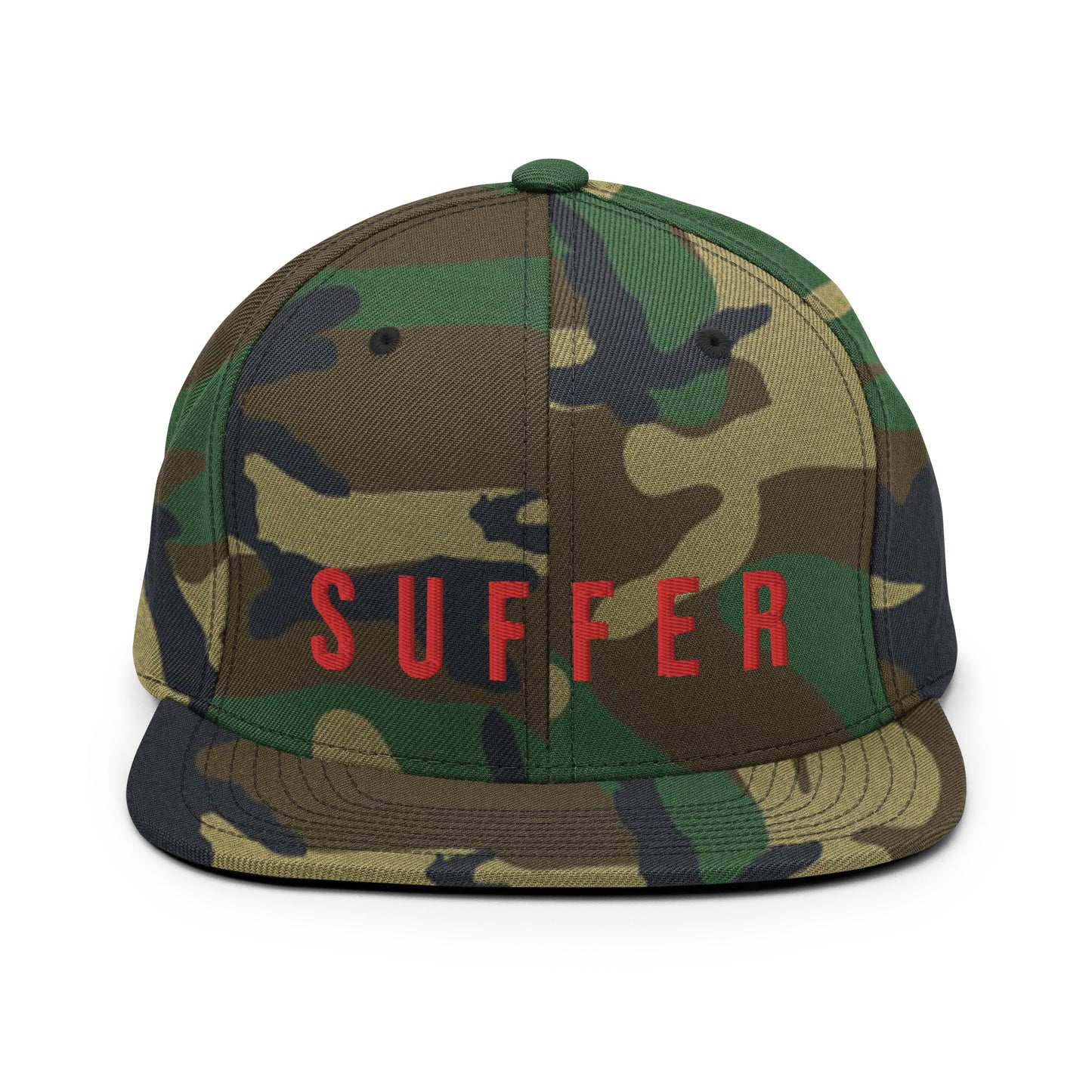 S U F F E R RED Snapback Hat