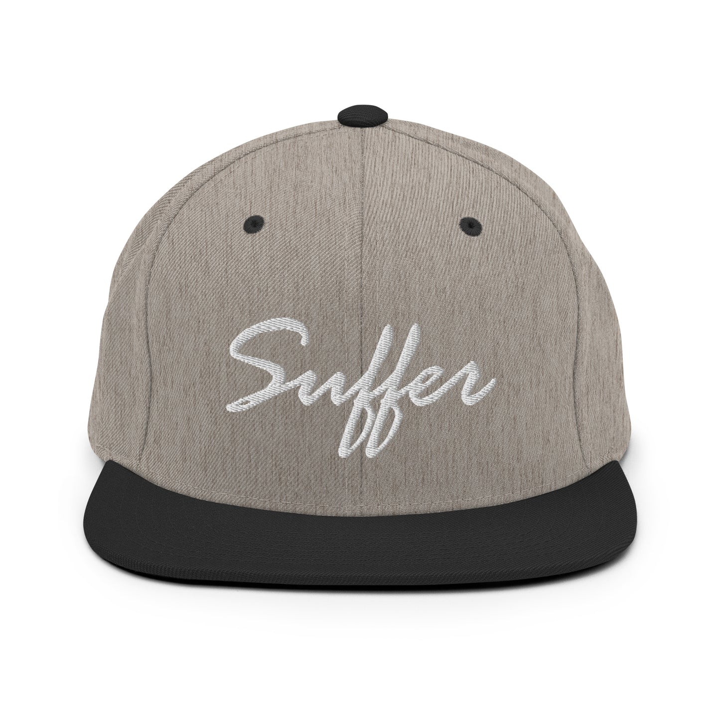 Suffer Signature Snapback Hat