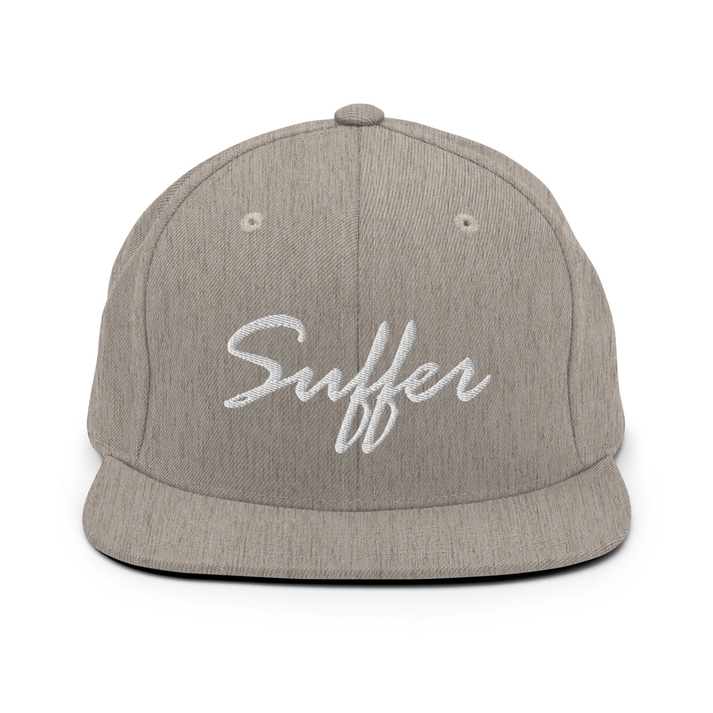 Suffer Signature Snapback Hat