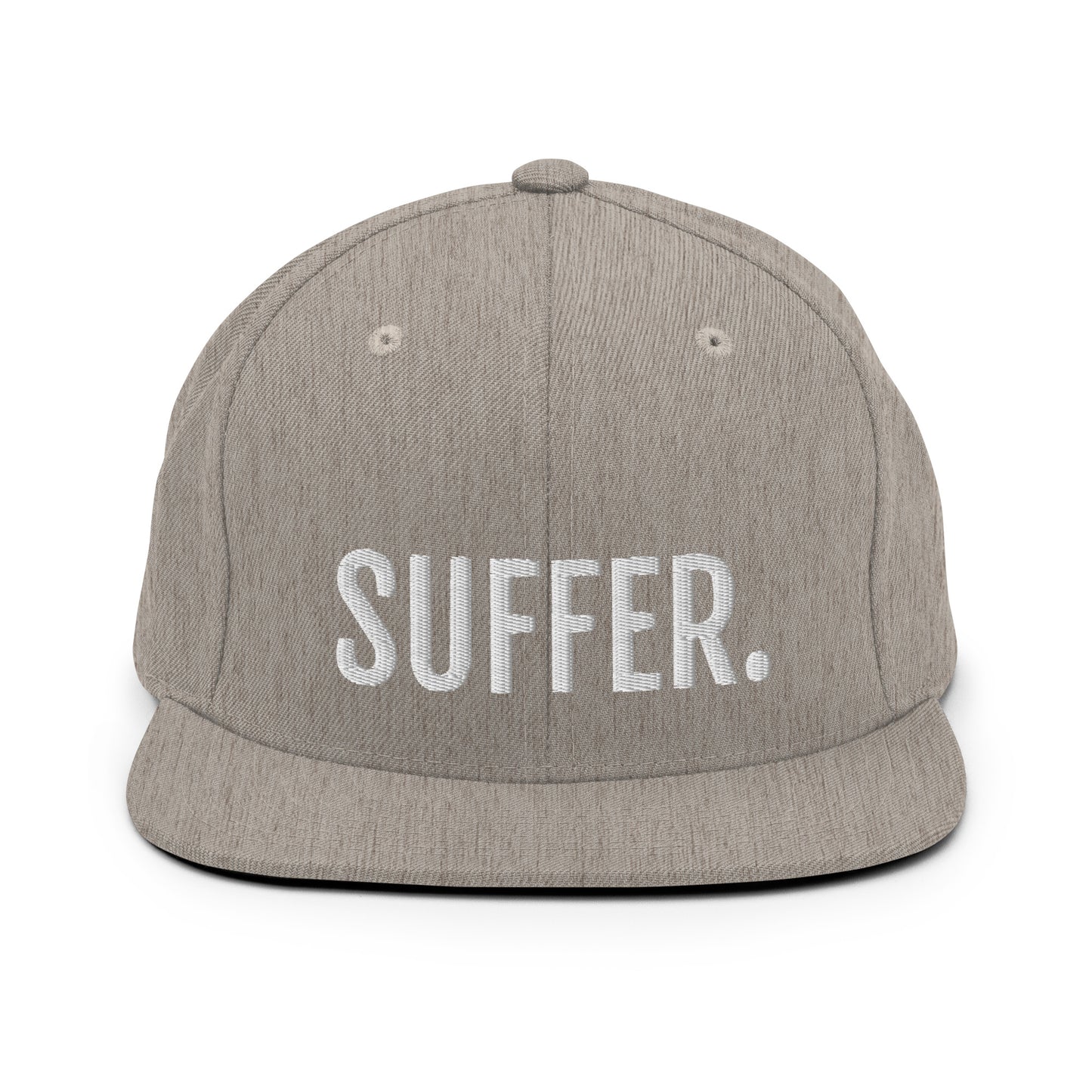 SUFFER. Snapback Hat