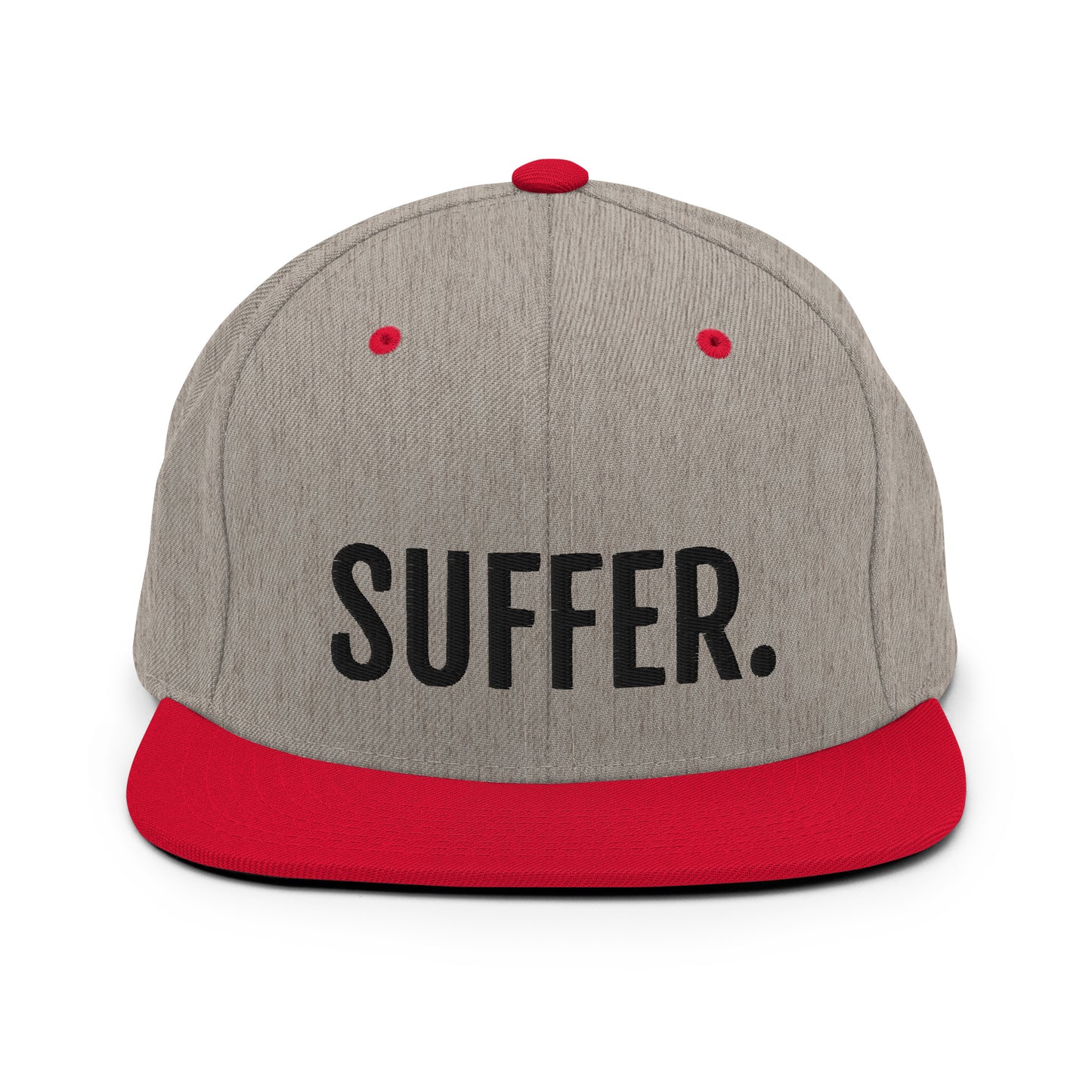 BLK SUFFER. Snapback Hat