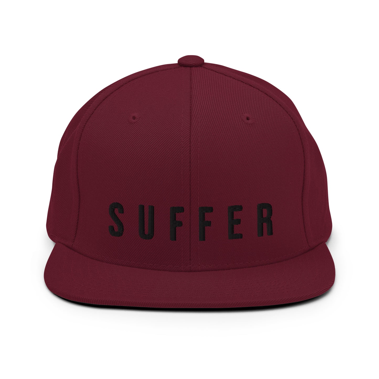 S U F F E R BLK Snapback Hat