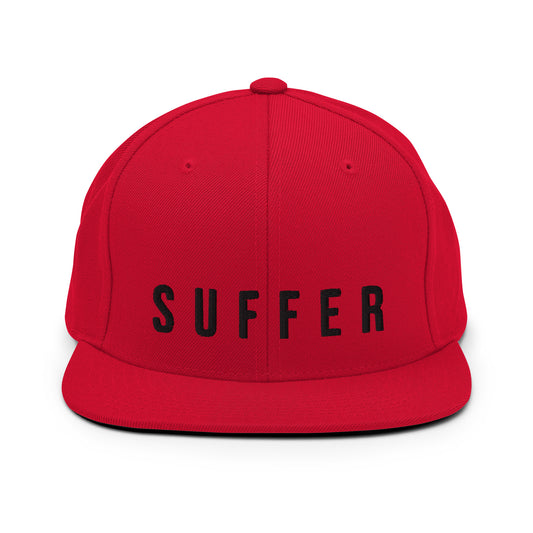 S U F F E R BLK Snapback Hat