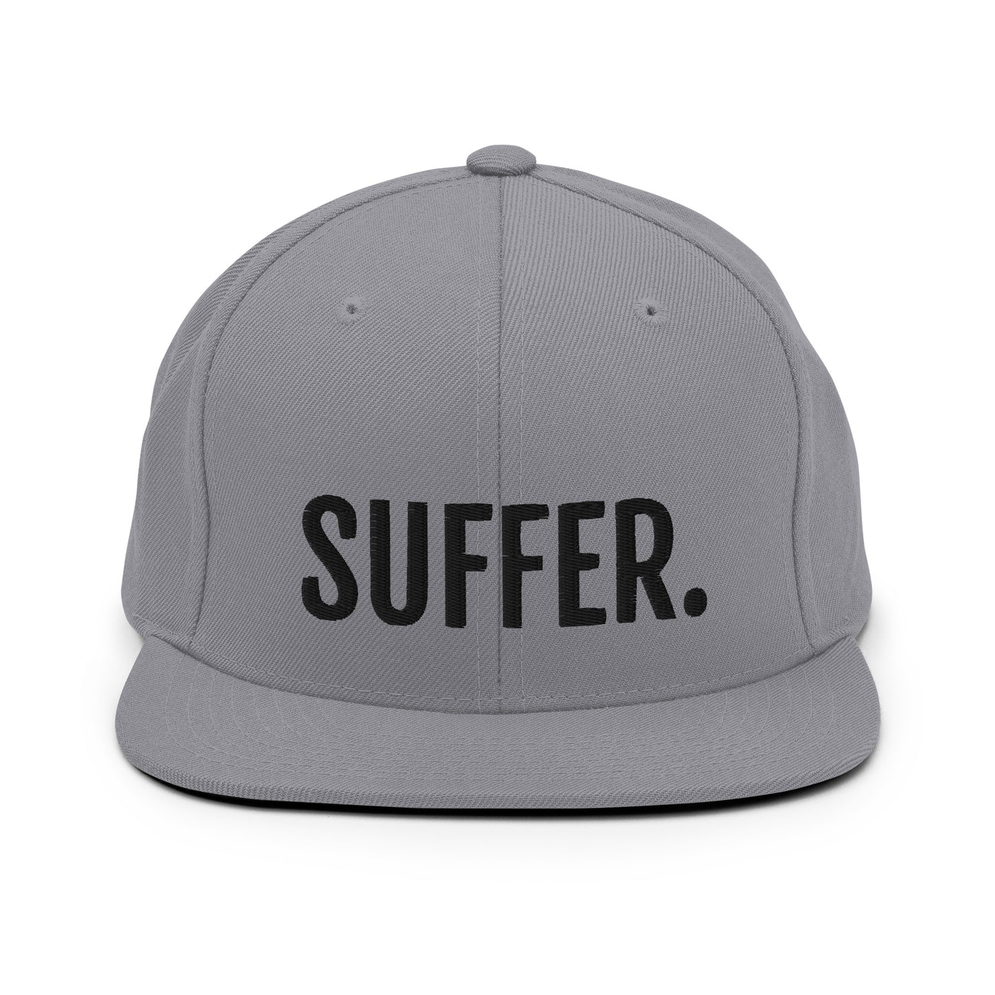 BLK SUFFER. Snapback Hat