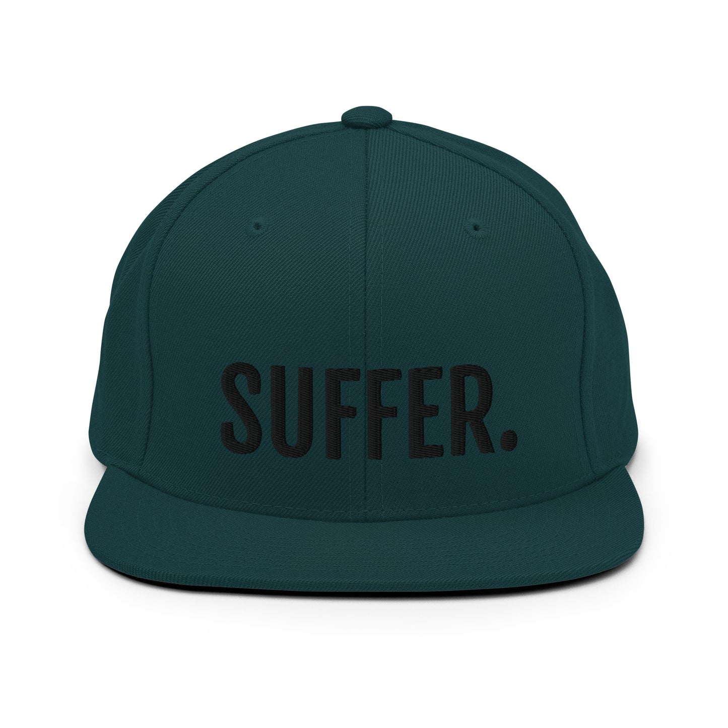 BLK SUFFER. Snapback Hat