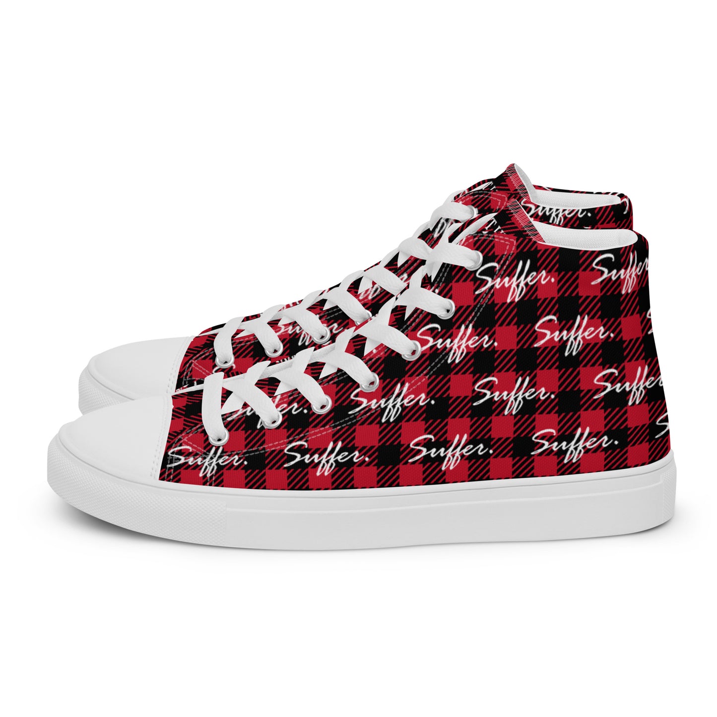 Plaid Suffer Signature High Top