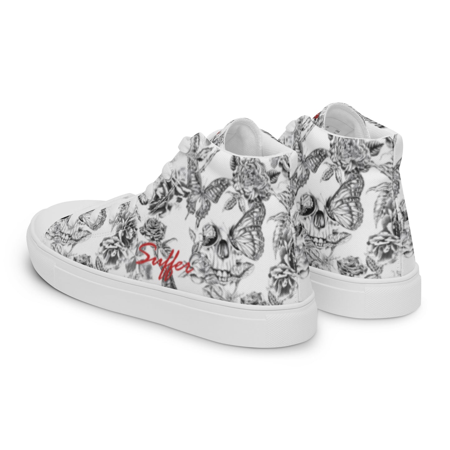 Skulls & Butterflies High Top